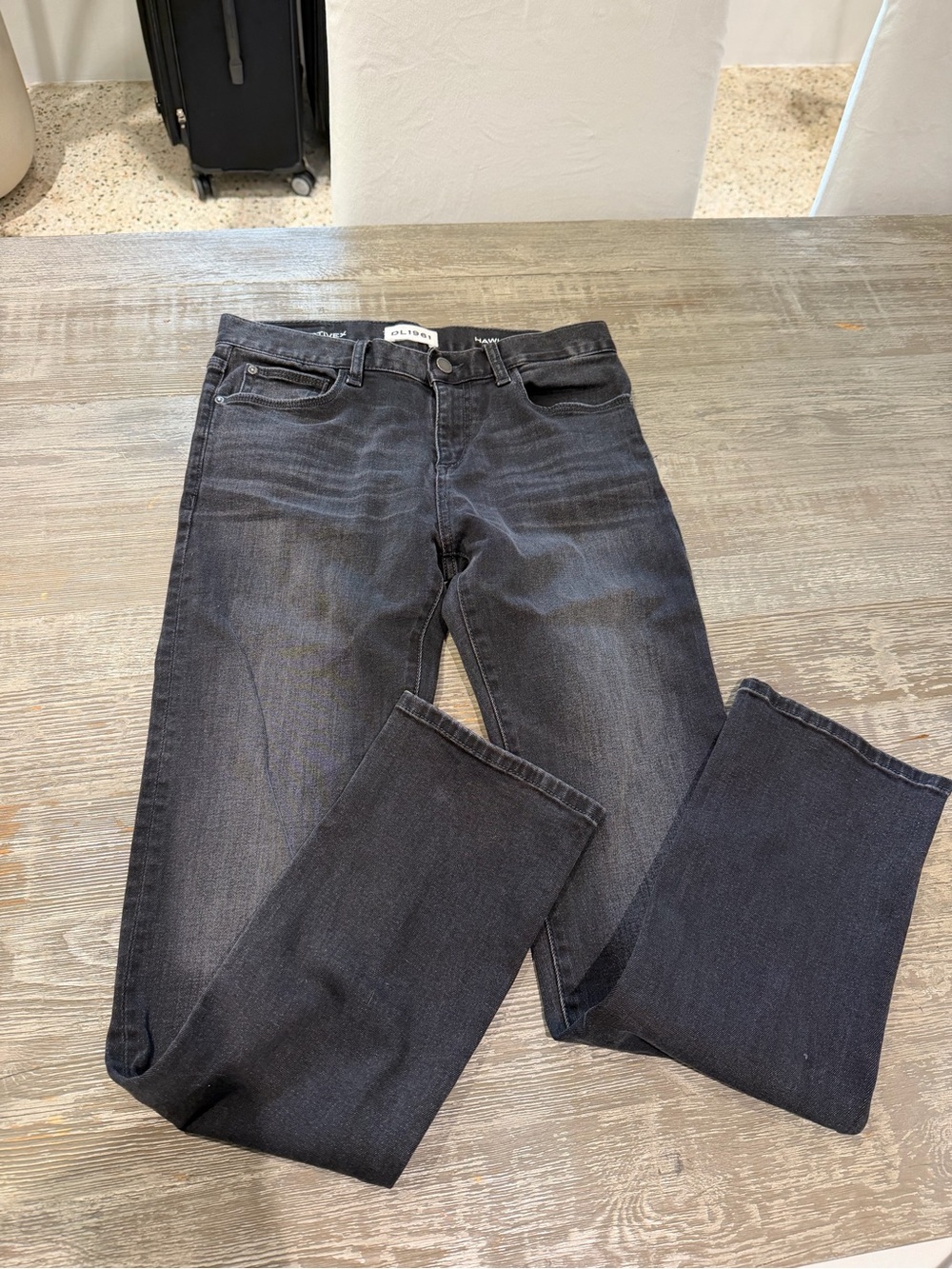 DL1961 Kids Black Washed Jeans